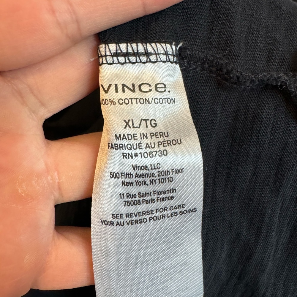 Vince Classic Slub Polo Shirt - Picture 8 of 9